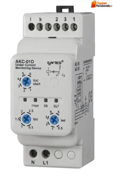 Entes AKC-01D Akım Koruma Rölesi